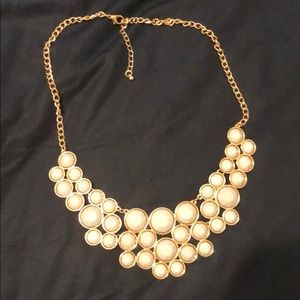 Rustic blue necklace